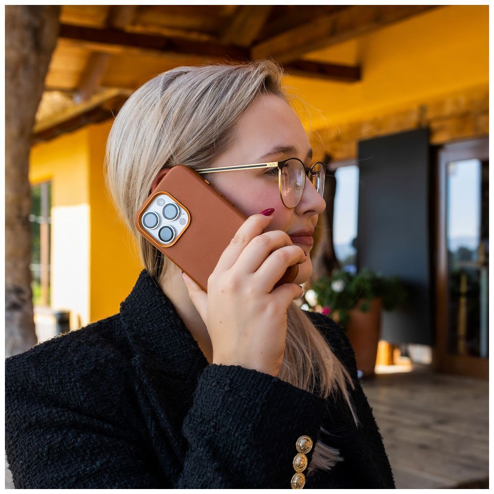 FIXED MagLeather telefontok Samsung Galaxy S25 Ultra-hoz, barna FIXED MagLeather telefontok Samsung Galaxy S25 Ultra-hoz, barna