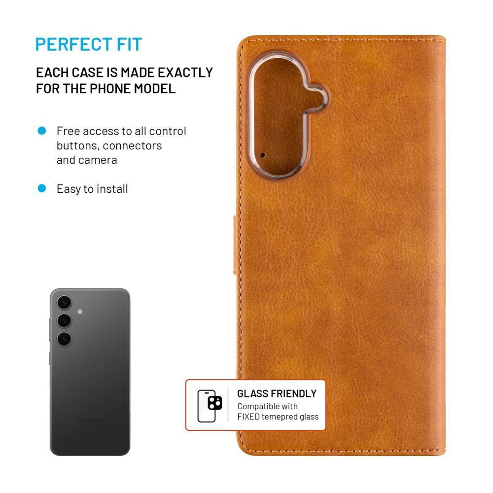 FIXED oldalranyíló telefontok Samsung Galaxy A26 5G, barna