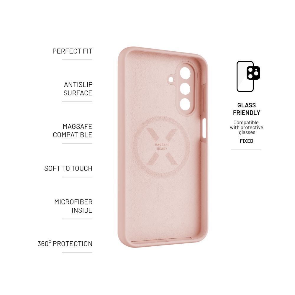 FIXED MagFlow for Samsung Galaxy A26 5G Pink FIXED MagFlow for Samsung Galaxy A26 5G Pink