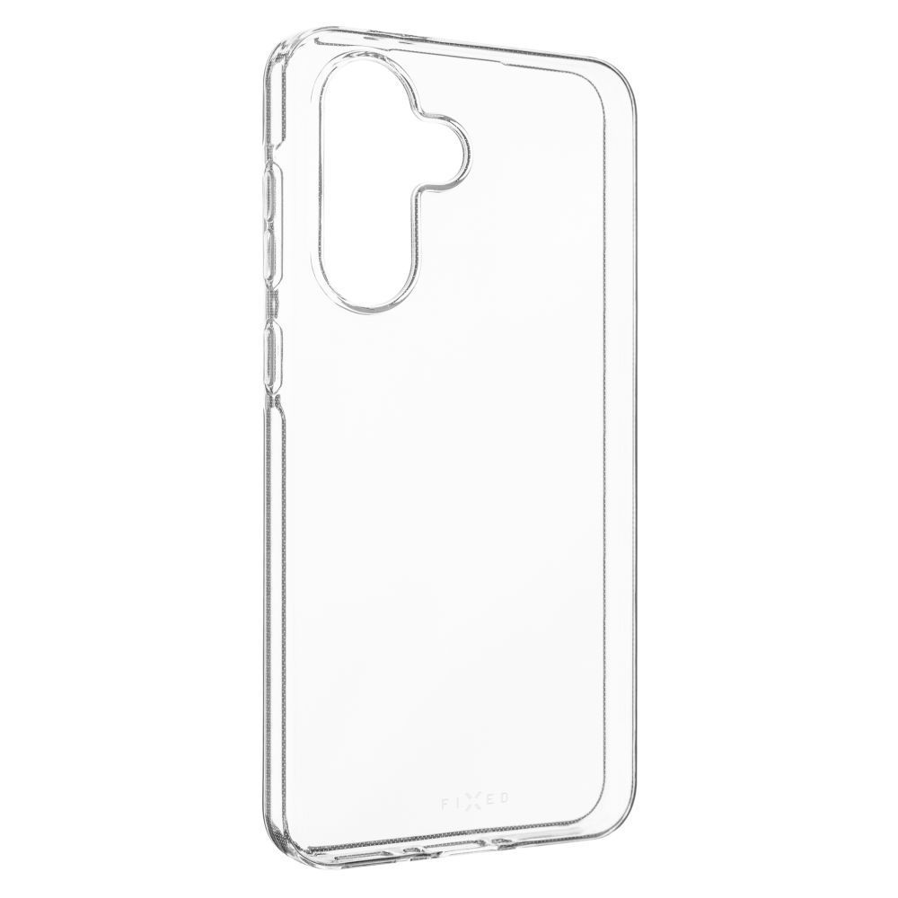 FIXED Slim AntiUV szilikon tok Samsung Galaxy A36 5G telefonhoz, átlátszó