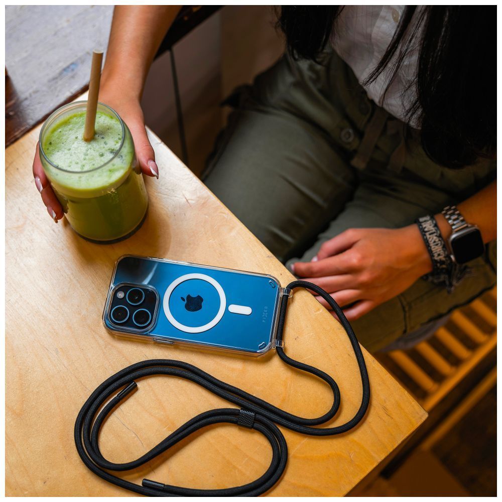 FIXED MagPure telefontok pro Apple iPhone 16e-hez, fekete FIXED MagPure telefontok pro Apple iPhone 16e-hez, fekete