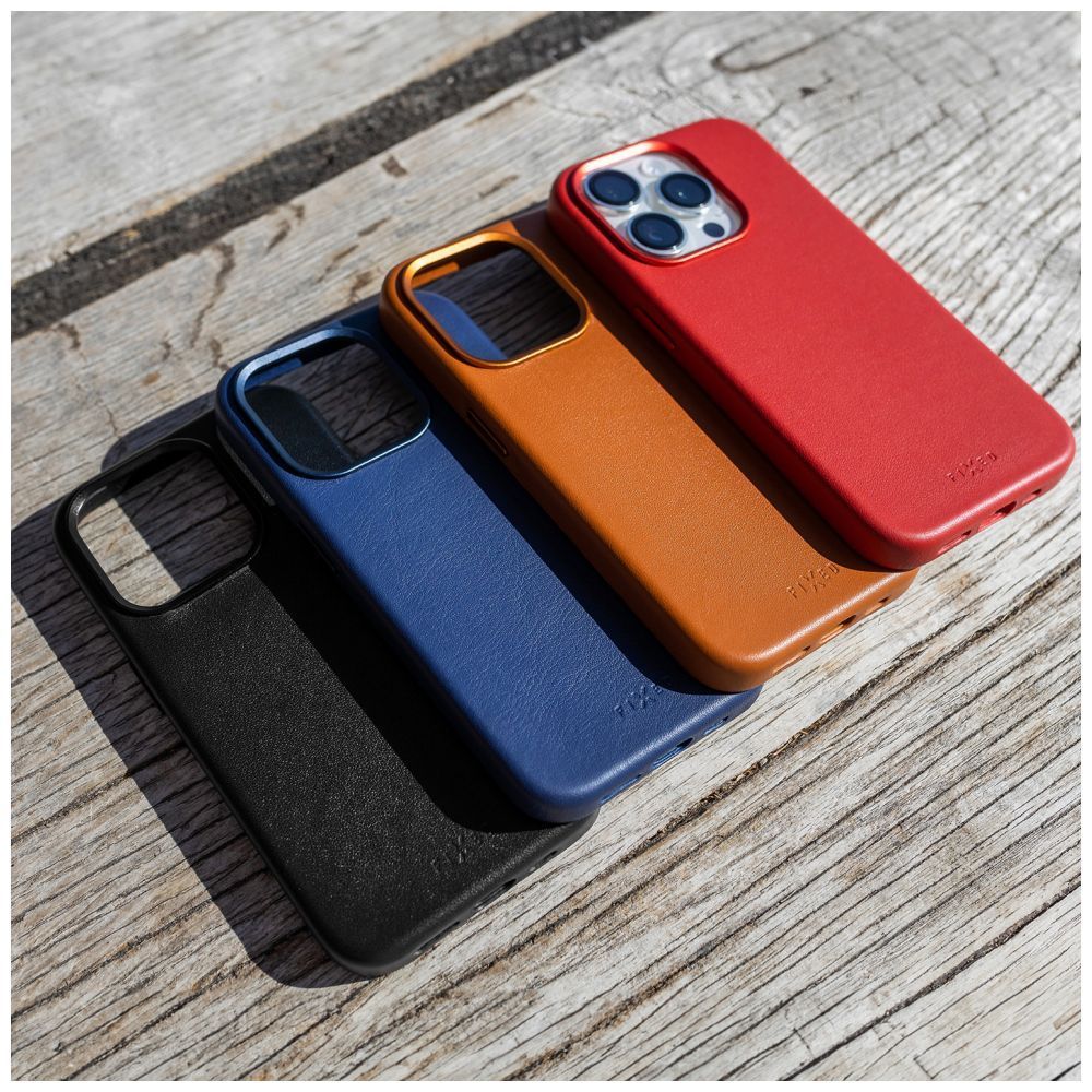 FIXED MagLeather telefontok MagSafe kompatibilis Apple iPhone 16e-hez, barna FIXED MagLeather telefontok MagSafe kompatibilis Apple iPhone 16e-hez, barna