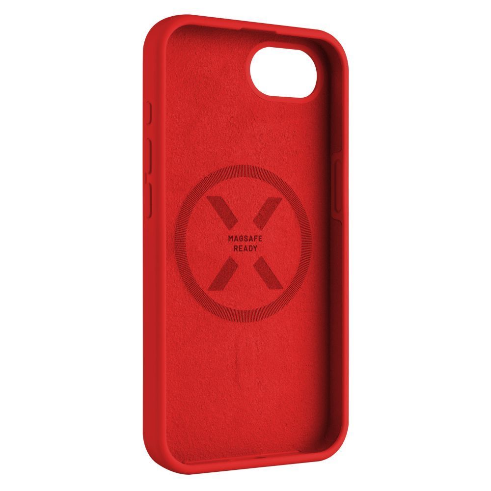 FIXED MagFlow telefontok MagSafe kompatibilis Apple iPhone 16e-hez, piros FIXED MagFlow telefontok MagSafe kompatibilis Apple iPhone 16e-hez, piros