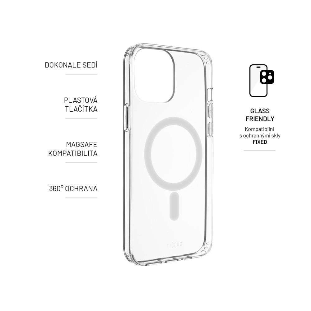 FIXED MagPure tok a Xiaomi 14 5G, átlátszó FIXED MagPure tok a Xiaomi 14 5G, átlátszó