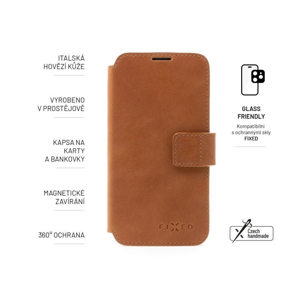 FIXED ProFit tok Samsung Galaxy S25-hoz barna FIXED ProFit tok Samsung Galaxy S25-hoz barna