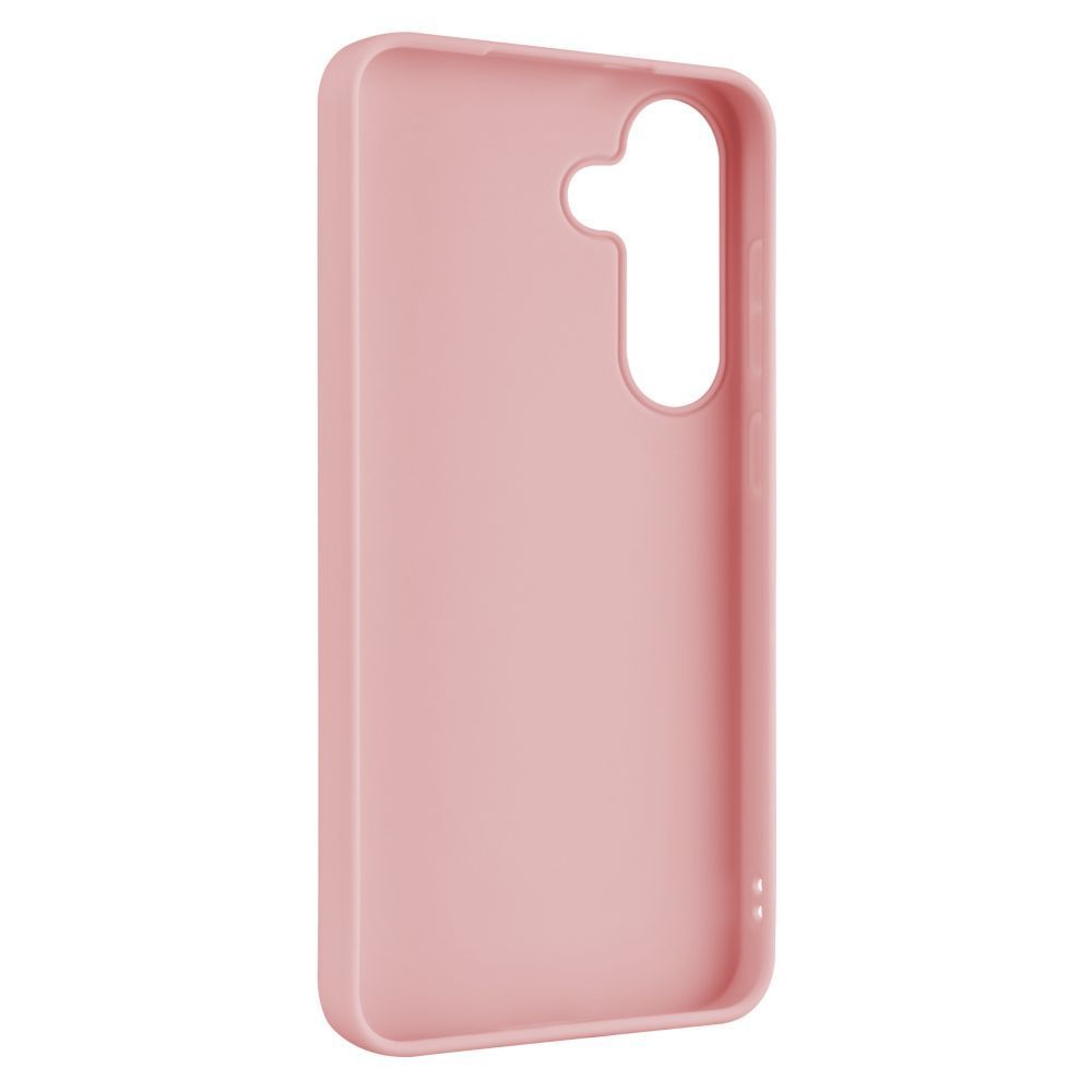 FIXED Gumírozott telefontok Story Samsung Galaxy S25+ telefonhoz, rózsaszín