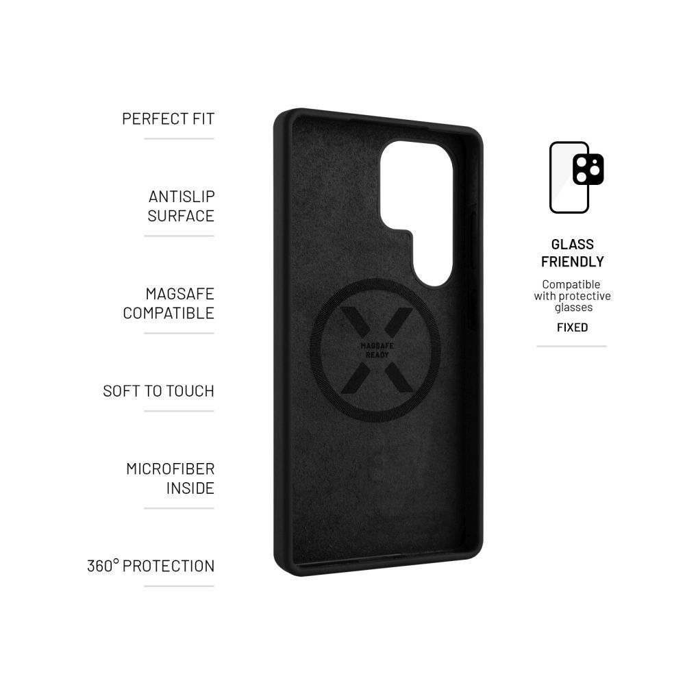 FIXED MagFlow tok Samsung Galaxy S25 Ultra-hoz, fekete FIXED MagFlow tok Samsung Galaxy S25 Ultra-hoz, fekete