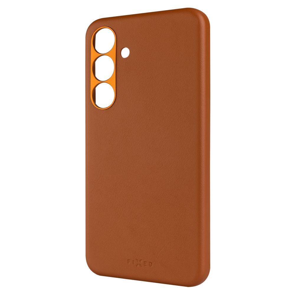 FIXED MagLeather telefontok Samsung Galaxy S25+-hoz, barna FIXED MagLeather telefontok Samsung Galaxy S25+-hoz, barna