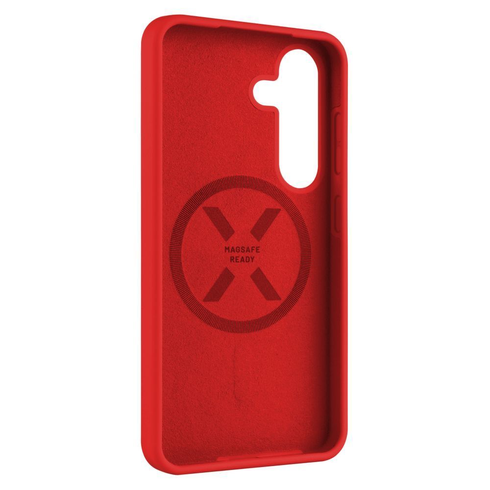 FIXED MagFlow telefontok Samsung Galaxy S25-höz, piros FIXED MagFlow telefontok Samsung Galaxy S25-höz, piros