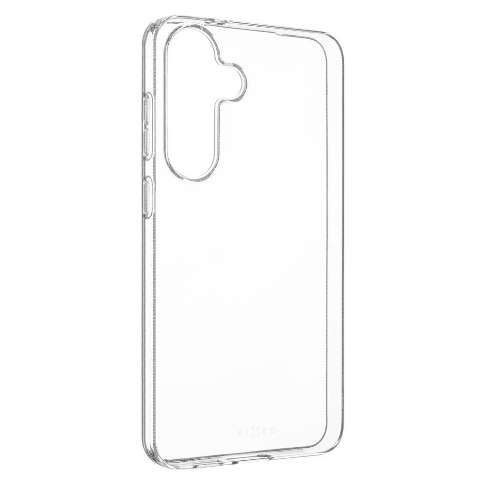 FIXED Vékony TPU AntiUV tok Samsung Galaxy S25+ telefonhoz, átlátszó
