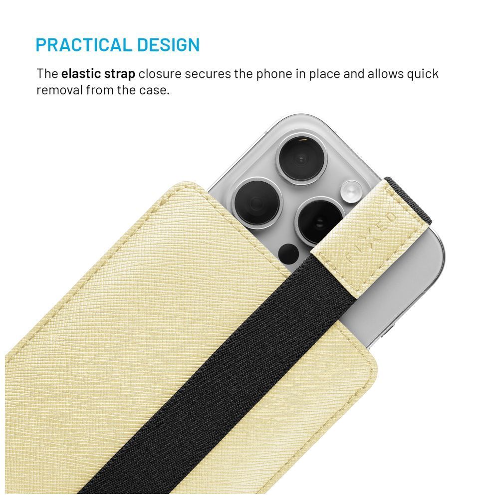 FIXED Lucca telefontok 6,6", világossárga