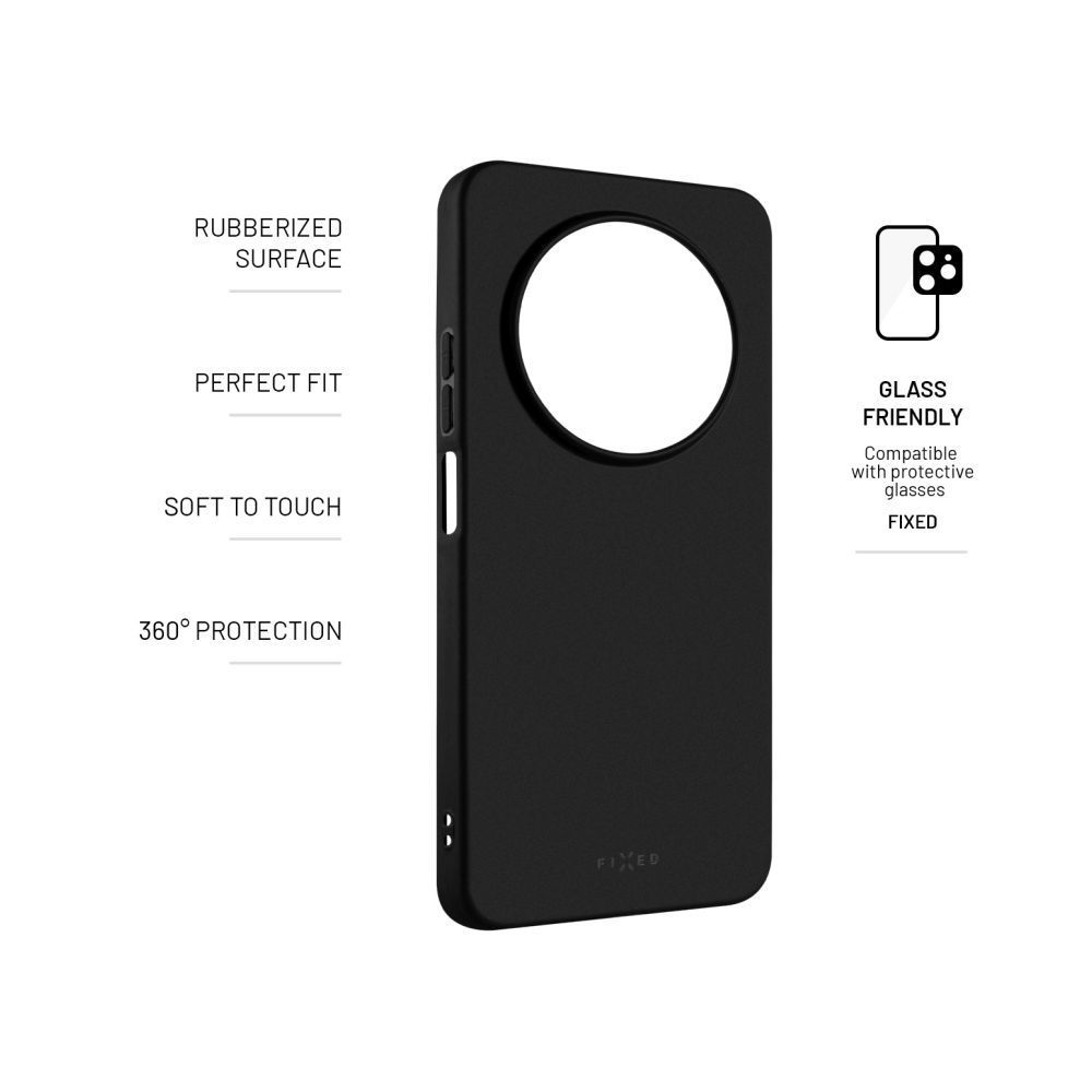 FIXED Story hátlapi tok Xiaomi Redmi 14C/A4 5G/A3 Pro/POCO C75 telefonhoz, fekete FIXED Story hátlapi tok Xiaomi Redmi 14C/A4 5G/A3 Pro/POCO C75 telefonhoz, fekete