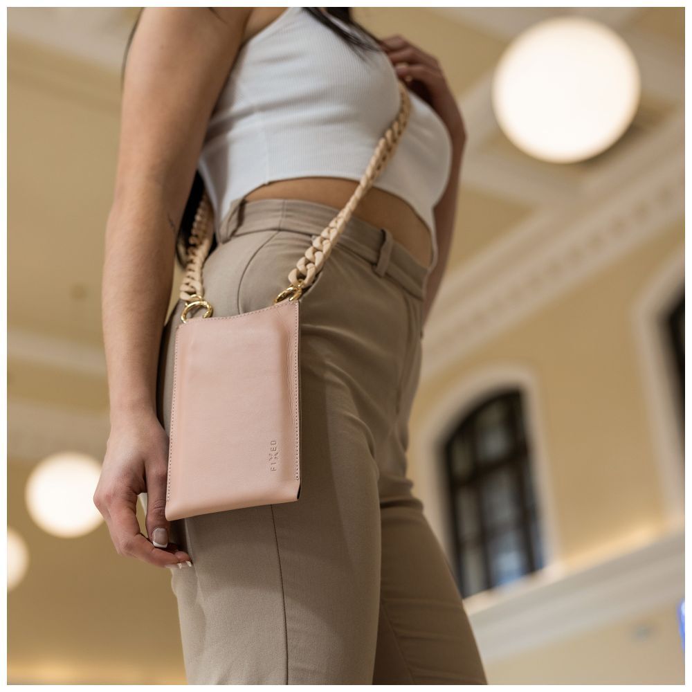 FIXED Venezia univerzális telefontok, púder rózsaszín FIXED Venezia univerzális telefontok, púder rózsaszín