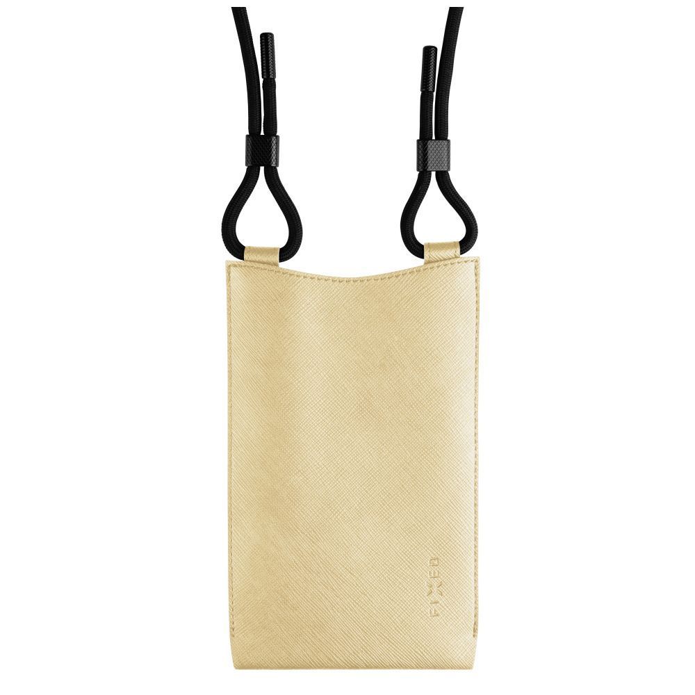 FIXED Verona univerzális telefontok, világos sárga FIXED Verona univerzális telefontok, világos sárga