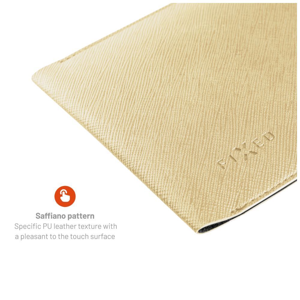 FIXED Verona univerzális telefontok, világos sárga FIXED Verona univerzális telefontok, világos sárga