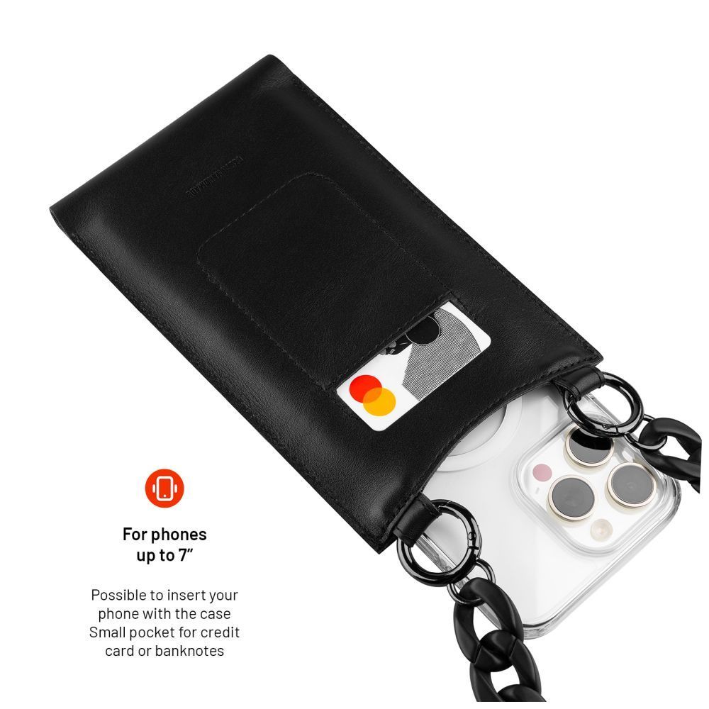 FIXED Venezia univerzális telefontok, fekete FIXED Venezia univerzális telefontok, fekete