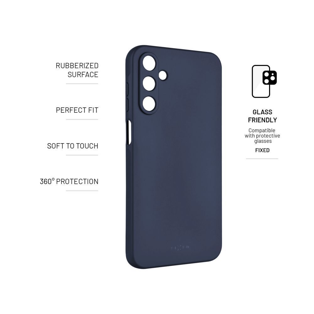 FIXED Story gumirozott telefontok Samsung Galaxy A15/A15 5G készülékekhez, kék, FIXST-1259-BL FIXED Story gumirozott telefontok Samsung Galaxy A15/A15 5G készülékekhez, kék, FIXST-1259-BL