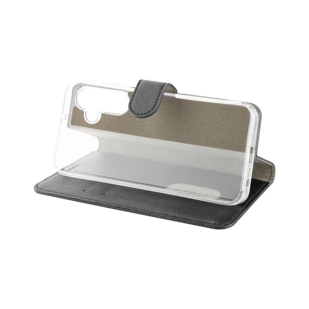 FIXED Opus oldalranyíló telefonto a Samsung Galaxy A25 5G készülékhez, fekete FIXOP3-1261-BK