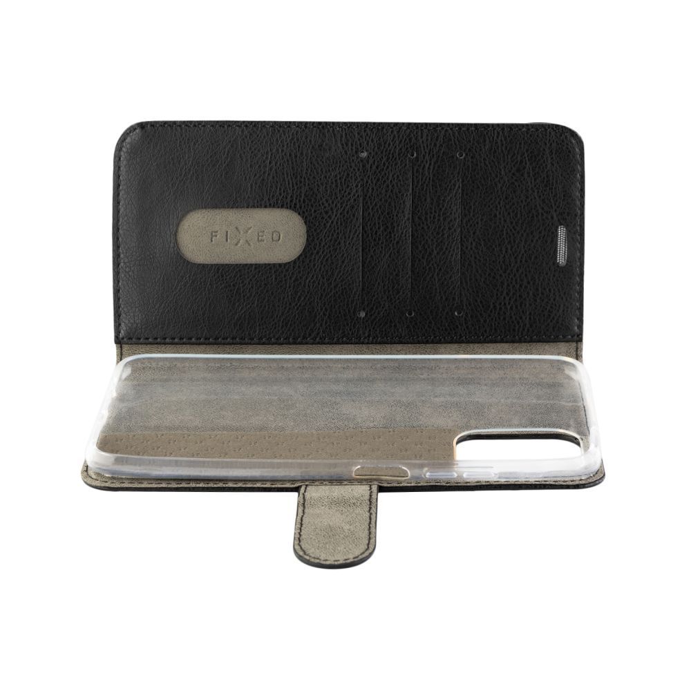 FIXED Opus könyvborító Xiaomi POCO M5s-hez, fekete FIXED Opus könyvborító Xiaomi POCO M5s-hez, fekete