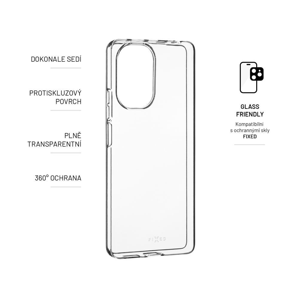 FIXED TPU Gel Case for Xiaomi POCO F5 5G, clear