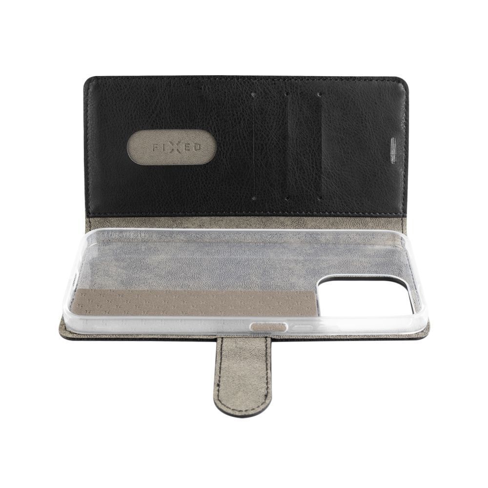 FIXED Opus könyves tok Honor X8a-hoz, fekete FIXED Opus könyves tok Honor X8a-hoz, fekete