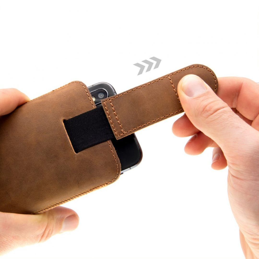 FIXED Bőrtok Posh, 4XL méret Barna, Mobiltelefon Kiegészítő FIXED Bőrtok Posh, 4XL méret Barna, Mobiltelefon Kiegészítő