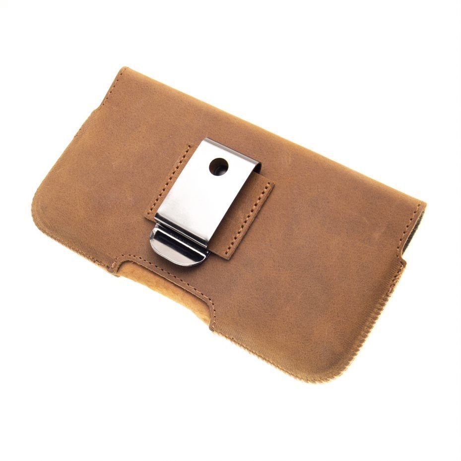 FIXED Horizontal Bőrtok Posh with closing, 6XL méret Brown FIXED Horizontal Bőrtok Posh with closing, 6XL méret Brown