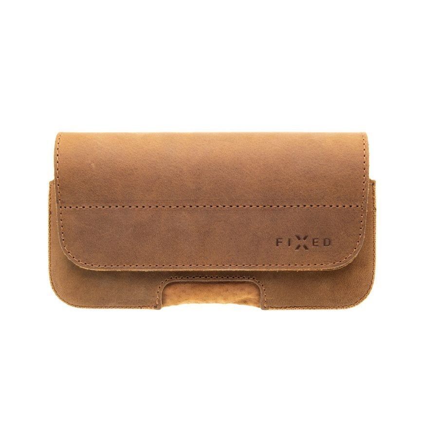 FIXED Horizontal Bőrtok Posh with closing, 6XL méret Brown FIXED Horizontal Bőrtok Posh with closing, 6XL méret Brown