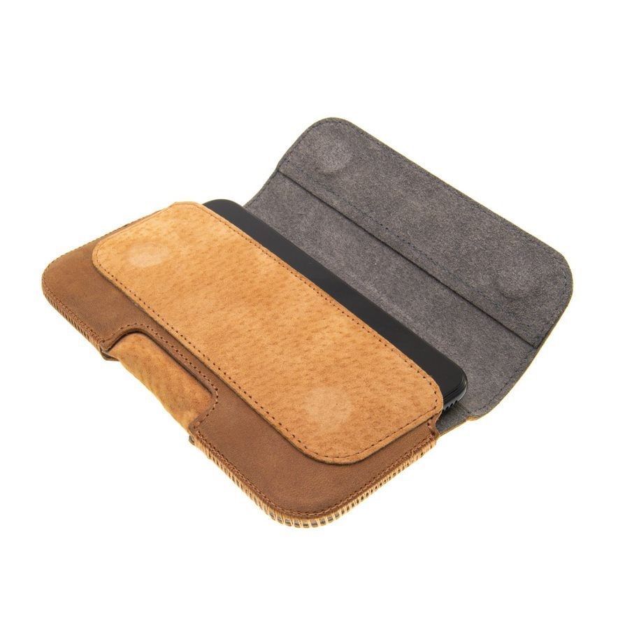 FIXED Horizontal Bőrtok Posh with closing, 6XL méret Brown FIXED Horizontal Bőrtok Posh with closing, 6XL méret Brown