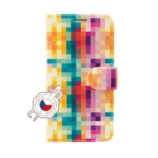 FIXED Wallet oldalranyíló telefontok FIT Apple iPhone XS, Kockamintás, Mobiltelefon Kiegészítő FIXED Wallet oldalranyíló telefontok FIT Apple iPhone XS, Kockamintás, Mobiltelefon Kiegészítő