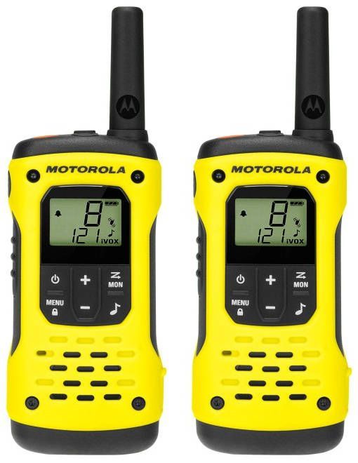 Motorola Talkabout T92 H2O Walkie-Talkie (2 Pcs) Yellow/Black Motorola Talkabout T92 H2O Walkie-Talkie (2 Pcs) Yellow/Black