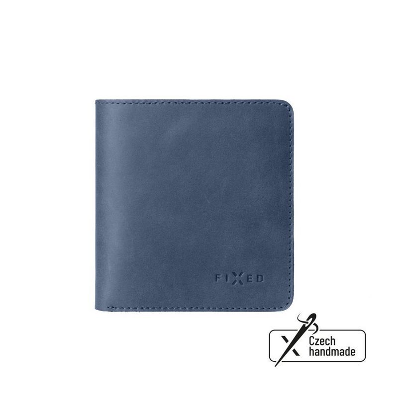 FIXED klasszikus valódi bőr pénztárca kék FIXED klasszikus valódi bőr pénztárca kék
