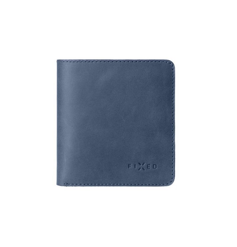 FIXED klasszikus valódi bőr pénztárca kék FIXED klasszikus valódi bőr pénztárca kék