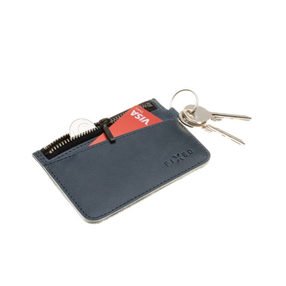 FIXED Coins valódi bőr pénztárca, kék FIXED Coins valódi bőr pénztárca, kék