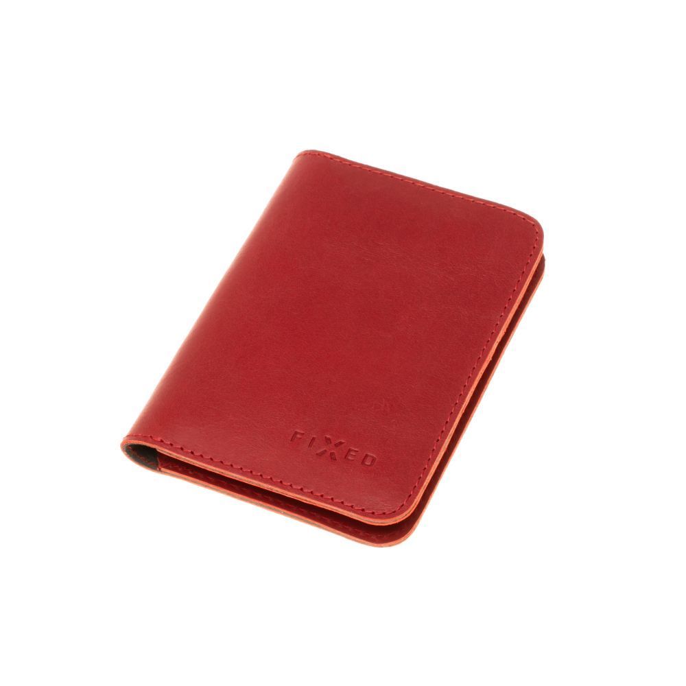 FIXED XL valódi bőr pénztárca, piros FIXED XL valódi bőr pénztárca, piros