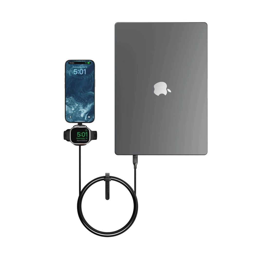 Nomad Universal Cable for Apple Watch 1,5m Carbide Nomad Universal Cable for Apple Watch 1,5m Carbide