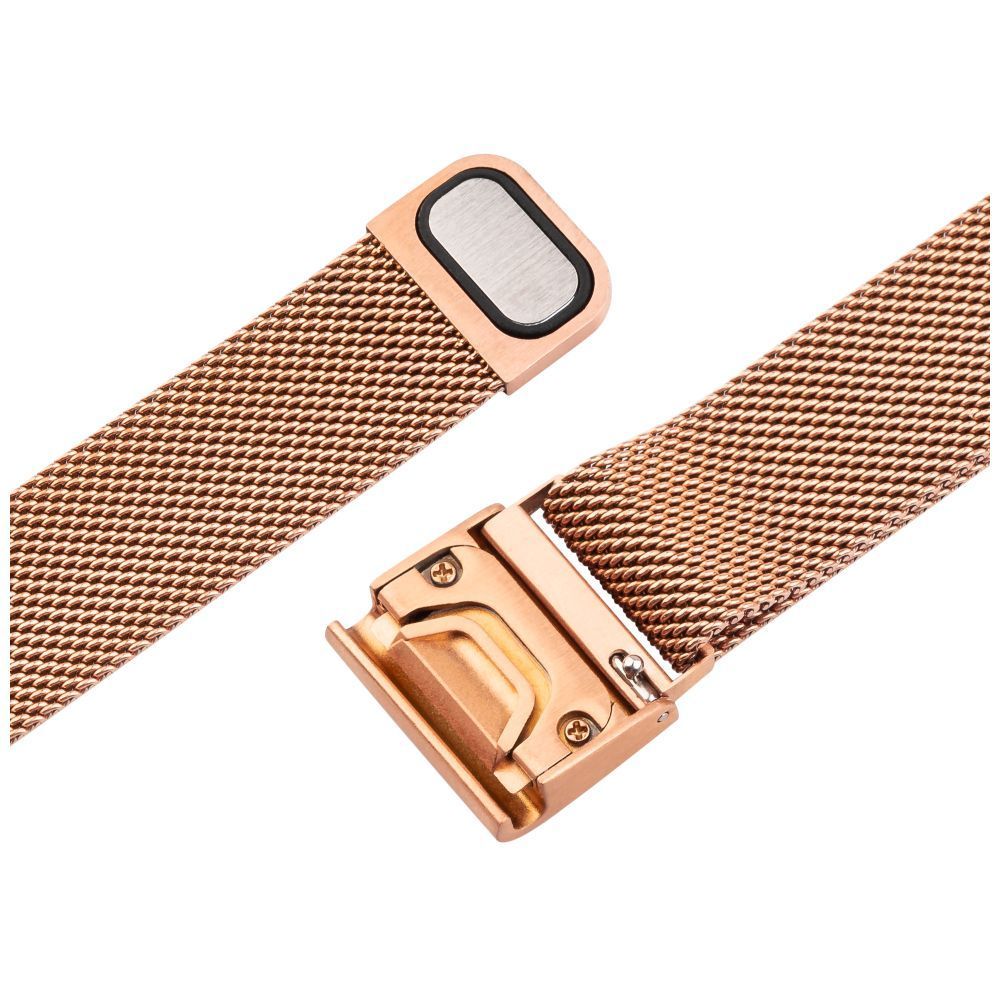 FIXED Mesh szíj Garmin QuickFit 20mm, rózsaszín arany FIXED Mesh szíj Garmin QuickFit 20mm, rózsaszín arany