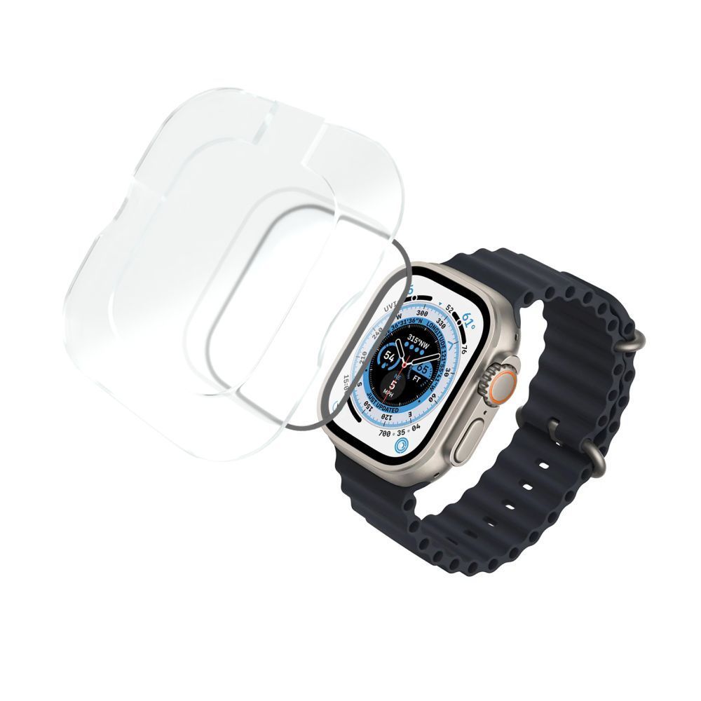 FIXED edzett üveg kijelzővédő fólia Apple Watch Ultra/Ultra 2 okosórához (49 mm FIXED edzett üveg kijelzővédő fólia Apple Watch Ultra/Ultra 2 okosórához (49 mm