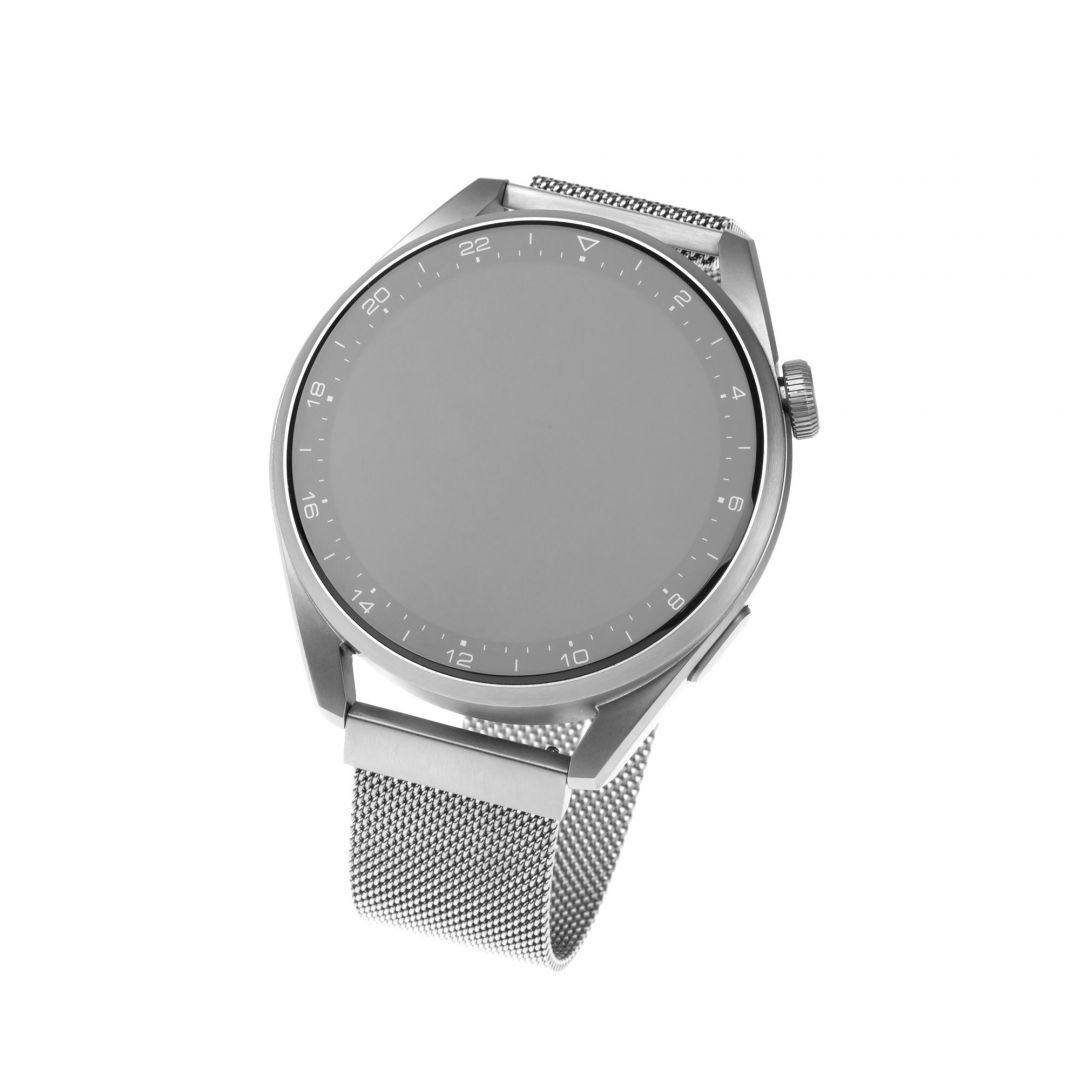 FIXED Mesh szíj Smatwatch 22mm széles, ezüst FIXED Mesh szíj Smatwatch 22mm széles, ezüst