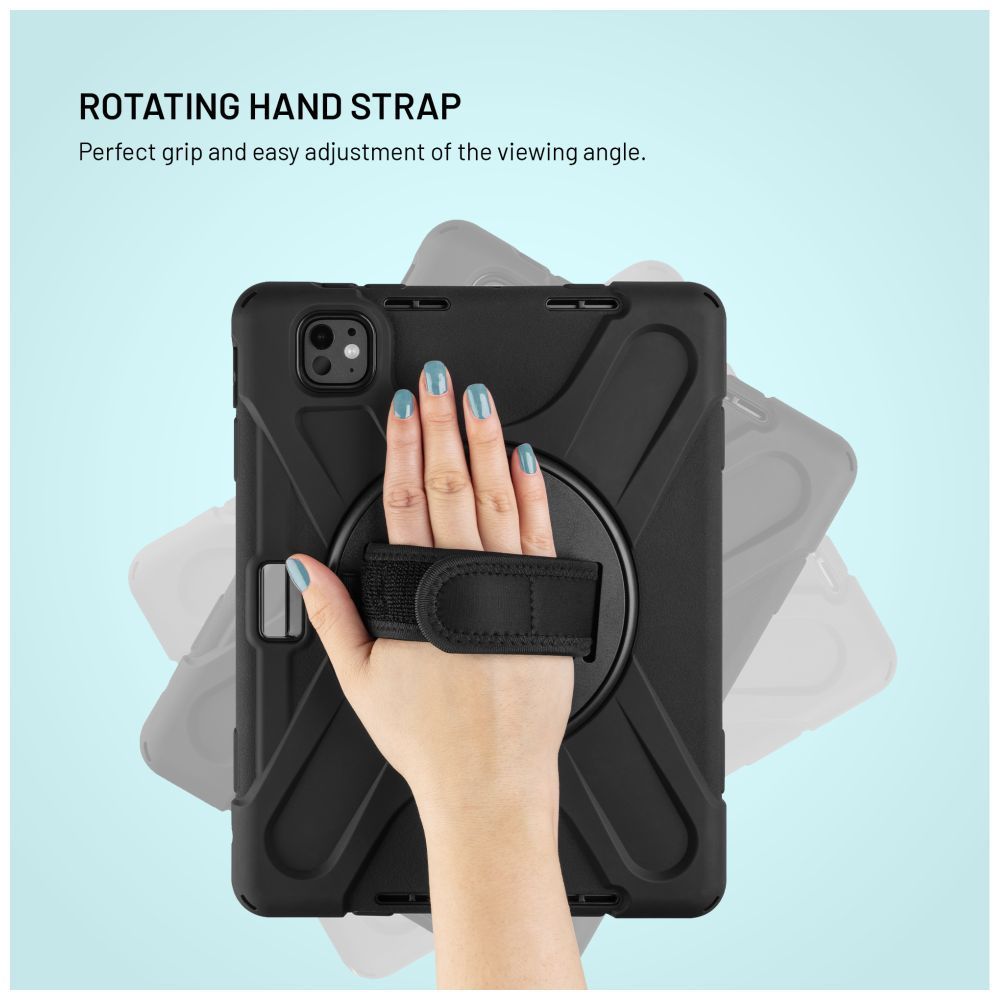 FIXED masszív tablet tok Apple iPad Pro 11" (2024) készülékhez, fekete