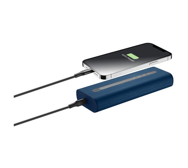 Cellularline Thunder 20000mAh Powerbank Blue Cellularline Thunder 20000mAh Powerbank Blue