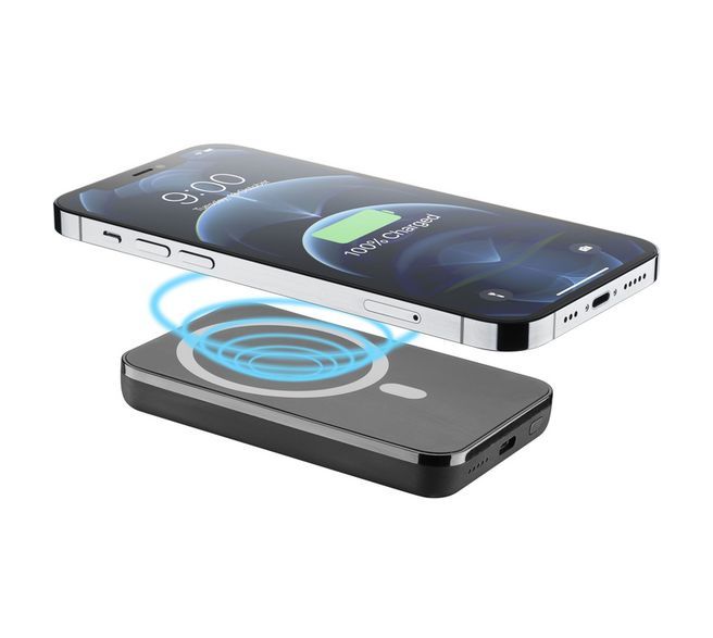 Cellularline MAG 5000mAh Wireless Powerbank Black Cellularline MAG 5000mAh Wireless Powerbank Black