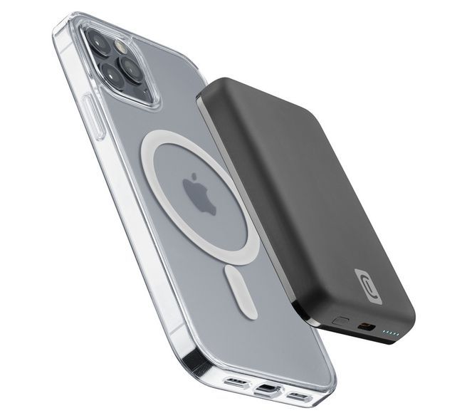 Cellularline MAG 5000mAh Wireless Powerbank Black Cellularline MAG 5000mAh Wireless Powerbank Black