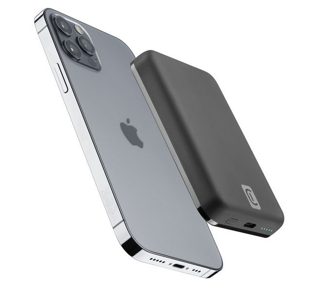 Cellularline MAG 5000mAh Wireless Powerbank Black Cellularline MAG 5000mAh Wireless Powerbank Black