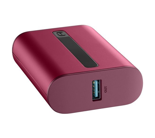 Cellularline Thunder 10000mAh Powerbank Red Cellularline Thunder 10000mAh Powerbank Red