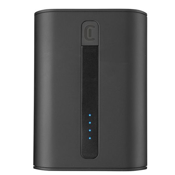 Cellularline Thunder 10000mAh Powerbank Black Cellularline Thunder 10000mAh Powerbank Black