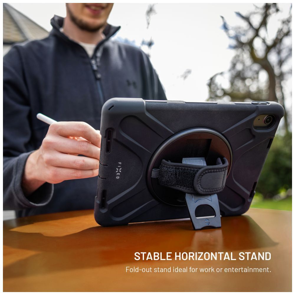 FIXED masszív tablet tok Samsung Galaxy Tab Active5 készülékhez, fekete