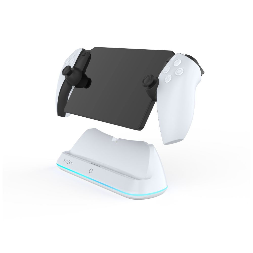 FIXED töltőállomás Playstation kontrollerhez, fehér FIXED töltőállomás Playstation kontrollerhez, fehér