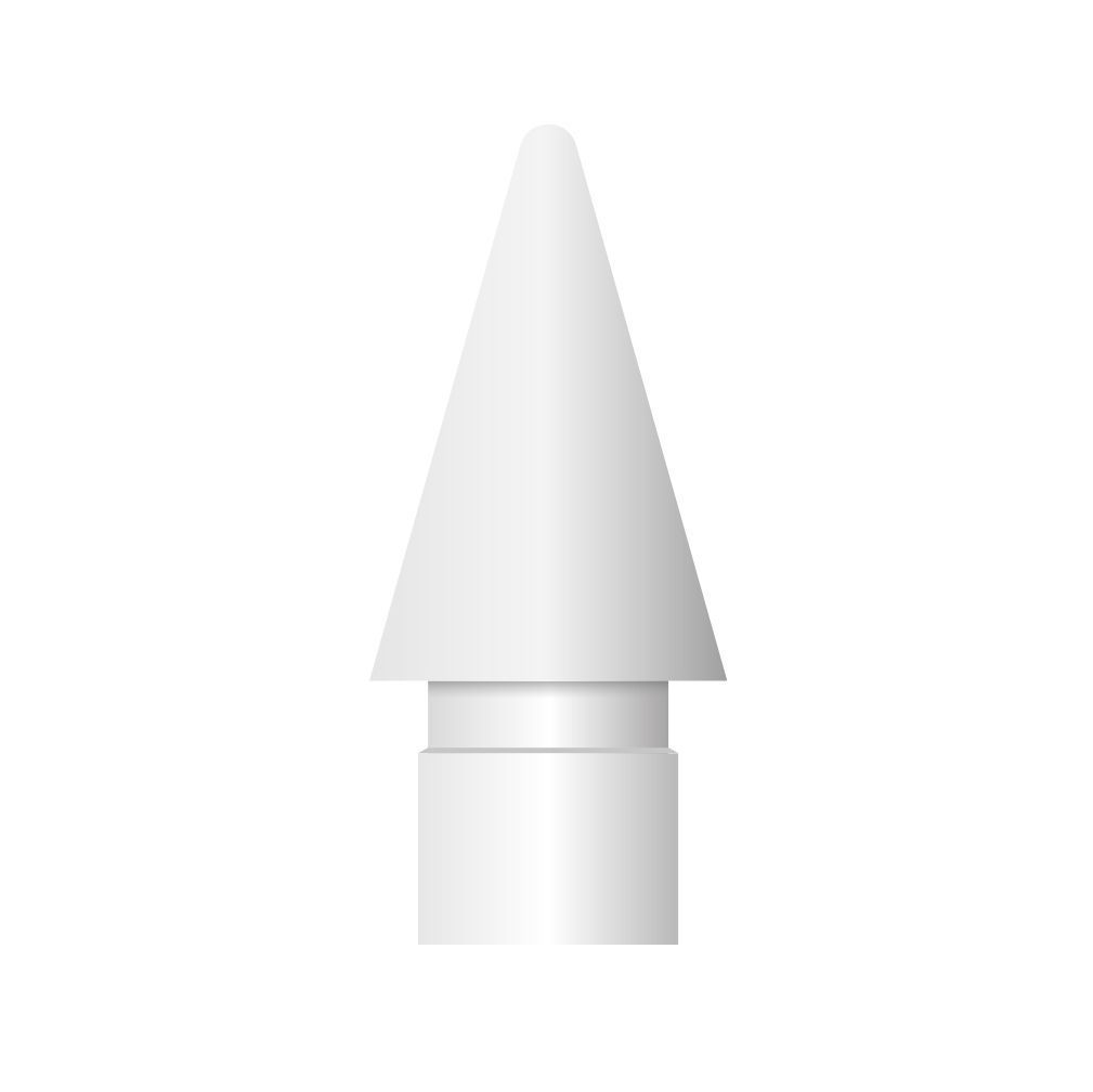 FIXED Tartalék tollhegy Apple érintő ceruzához, 2 db/csomag, fehér FIXED Tartalék tollhegy Apple érintő ceruzához, 2 db/csomag, fehér