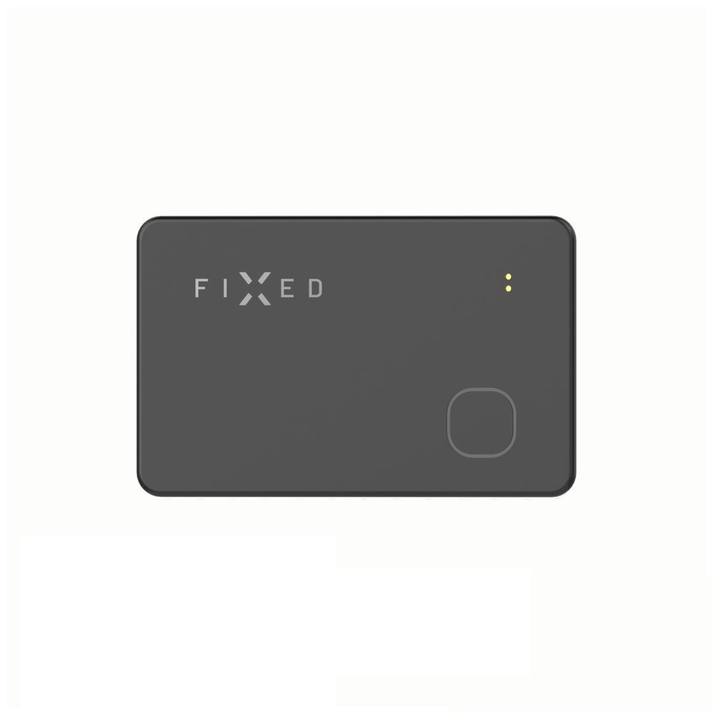 FIXED intelligens helymeghatározó kártya Apple Find My applikációhoz, vezeték nélküli töltés, fekete FIXED intelligens helymeghatározó kártya Apple Find My applikációhoz, vezeték nélküli töltés, fekete